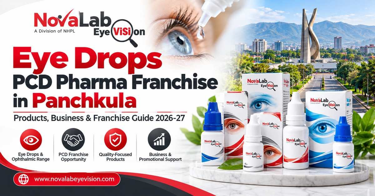 Eye Drops PCD Pharma Franchise in Panchkula–Novalab-eyevision